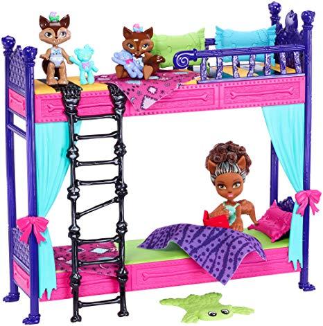 Monster High Monster Family Wolf Bunk Bed Playset with Dolls - sop-development