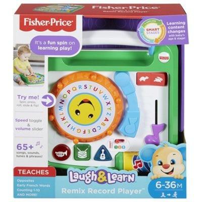 Fisher Price Laugh and Learn Remix Record Player - sop-development