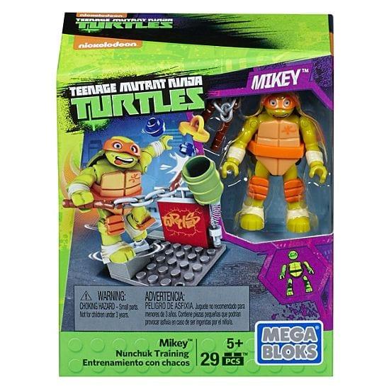 Mega Bloks Teenage Mutant Ninja Turtles Mikey Nunchuk Training - sop-development