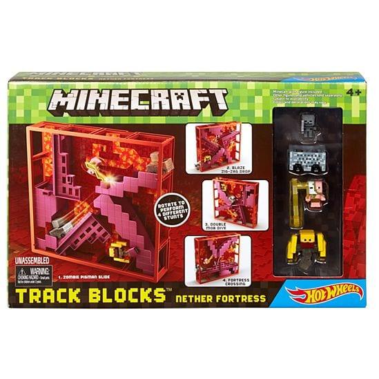 Minecraft Hot Wheels Track Blocks Nether Fortress Play Set - sop-development