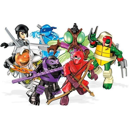 Mega Construx Teenage Mutant Ninja Turtles Micro Action Figures, Red Ninja - sop-development