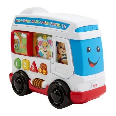 Fisher Price Laugh and Learn - Learn Around Town Bus - sop-development