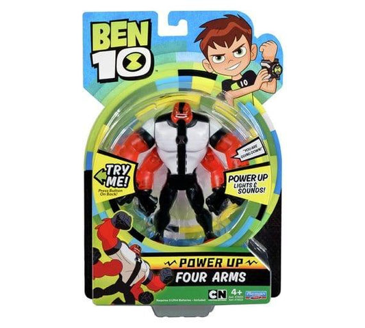 Ben 10 6" Deluxe Power Up Figures - Four Arms - sop-development