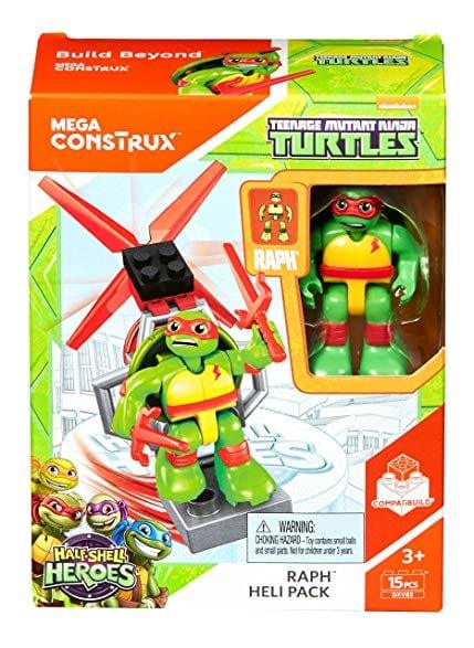 Mega Bloks Teenage Mutant Ninja Turtles Raph Heli Pack Figure - sop-development