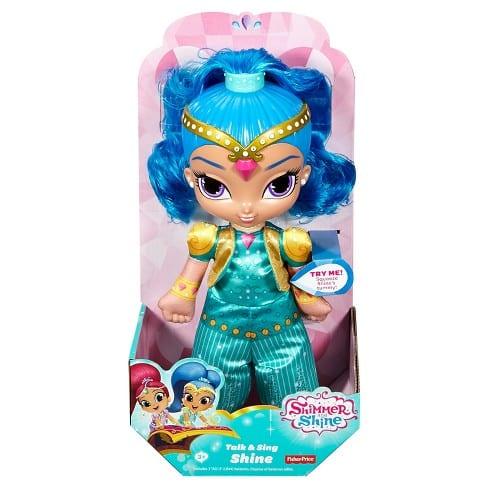 Fisher Price Shimmer And Shine - Talk And Sing Shine Doll - sop-development